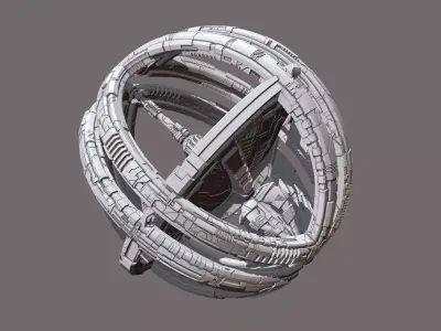 space equipment node 00255 3D model