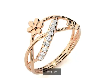 27 Classic rings 3D Model Pack