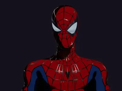 TNAS MTV Spider-Man the New Animated Series 2003  3D model 3D model