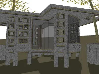 Creative Design-Holiday Cabin-0170 3D model