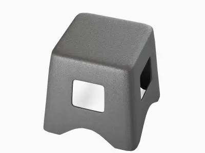 Plastic Stool 01 3D model