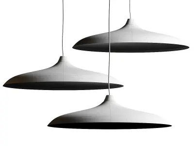 Menu Circular Pendant Lamp 3D model