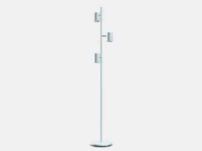 NYMANE floor lamp with 3 spotlights 1 Low-poly 3D model