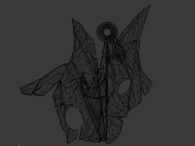 Kindred Mask Keychain - League of Legends 3D print model