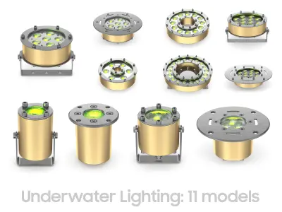 63 Studio Stage Theater Cinema Lighting Collection  3D model