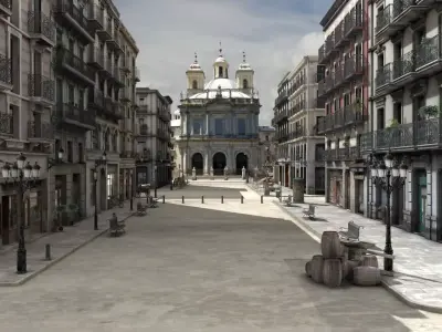 San Francisco Grande  Street 3D model