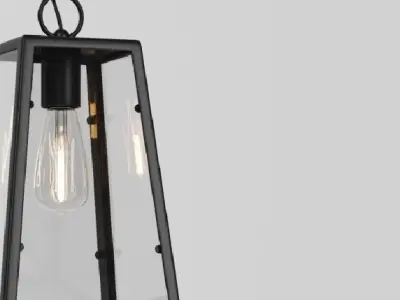 Hanging  Lamp LOFT HOUSE P-140 3D model