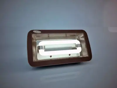 Halogen flood Light 3D model