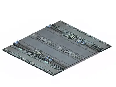 Machinery - Highway - Pavement 03 3D model