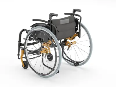 Medical WheelChair 3D model
