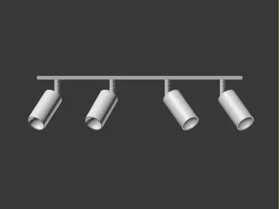 3 Types Indoor Lights 3D model