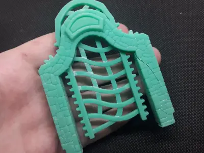 Fantasy gate 3d print 3D print model