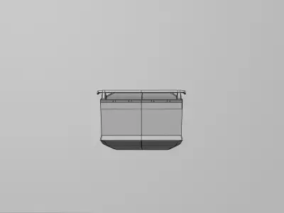 Futuristic Cybertruck 3D model