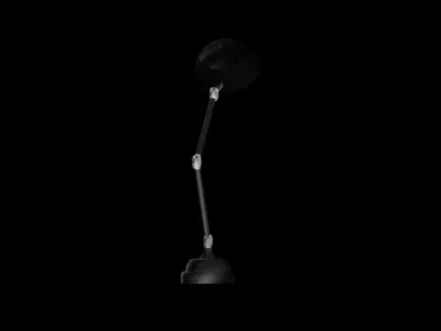 Low poly Table Lamp  Low-poly 3D model