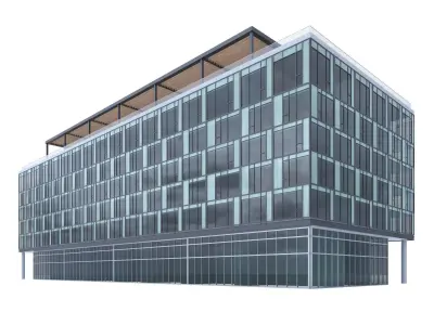 Office Building 3D model 444