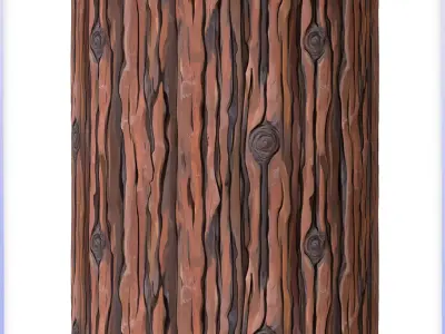 Stylized Wood Seamless Texture Texture 12
