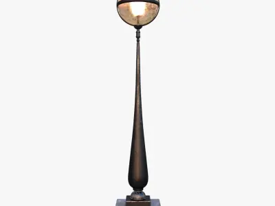 Outdoor Light 0001  Low-poly 3D model