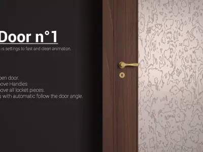 Door n1 3D model
