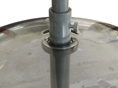 Lampatron pendant light with oval glass shade Free 3D model