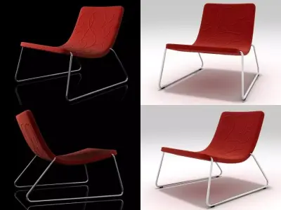 Snooze lounge chair - lounge chair 3D model