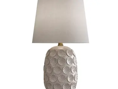 Eveleth Table Lamp Low-poly 3D model