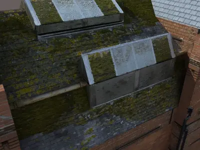 Old House Low poly 126 3D model