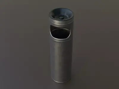 Street Ashtray 3D model