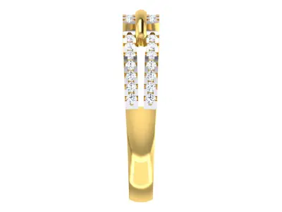 Women Ring  Render 3dm STL OBJ FBX Details 3D print model 87