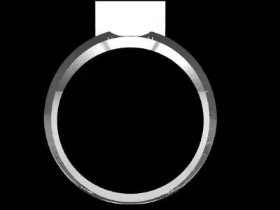 men ring 3dm file 3D print model buy