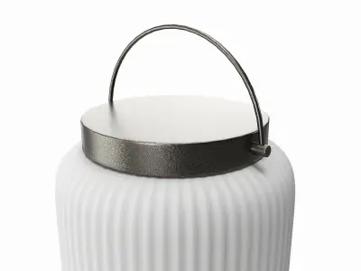 Outdoor and indoor portable lamp 04 3D model