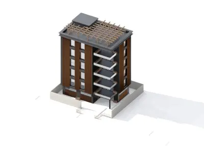 Simple Apartment 3D model