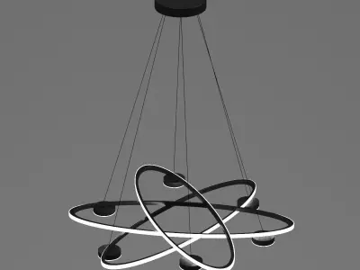 Lamp 2 pendant light 3D model