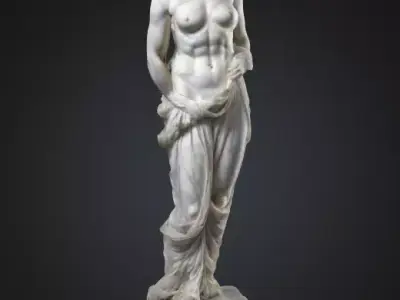 Women Sculpture Grec 3D model