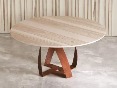 Bon Bon Table TC and TQ 3D model