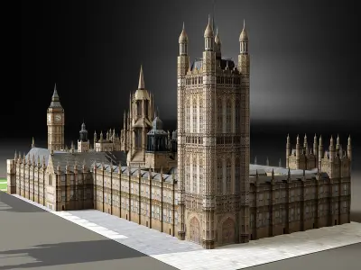 Palace of Westminster 3D model