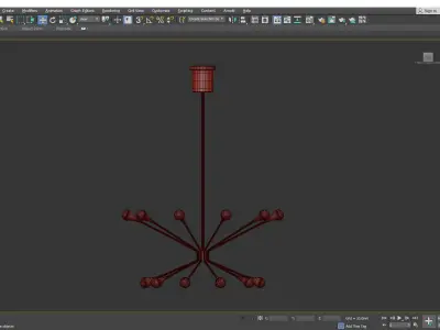 Lody Chandelier Low-poly 3D model