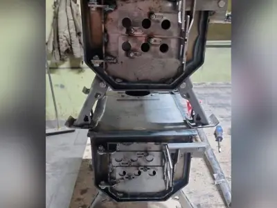 Welding Project Plans Drawings Stove 2 DXF PDF 3D model