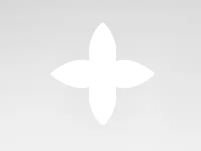 Louis Vuitton Pattern v3 004 Free low-poly 3D model