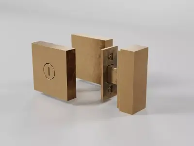 Door Lock CG6 3D model