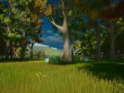 Cartoon Procedural Nature V2