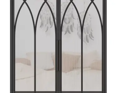 Entrance door set245 3D model
