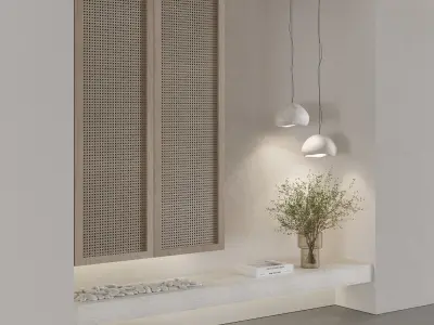 Hallway Furniture 06 3D model