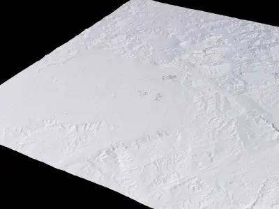 Fes Morocco City Landscape 3D Model 3D model