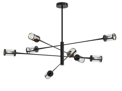 SKELBY chandelier with six lights 3D model