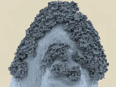 Thailand Rock 4 3D model