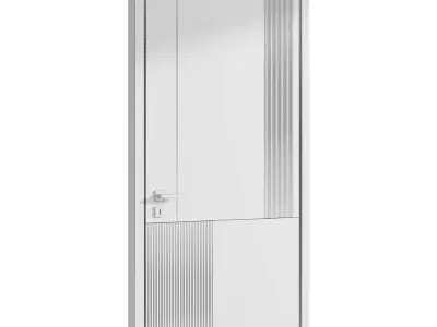 Interior door 5 Low-poly 3D model
