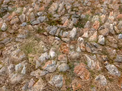 rock material 3D model