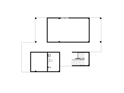 2 Floor House A1 3D model