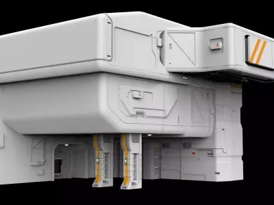 Architectural element 9 3D model