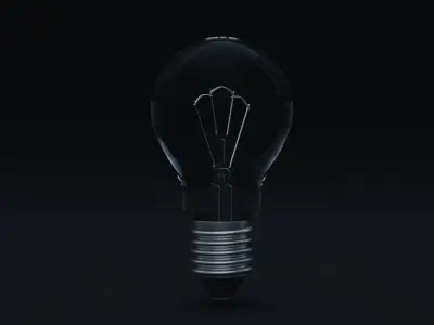 Bulb Lamp 3D model